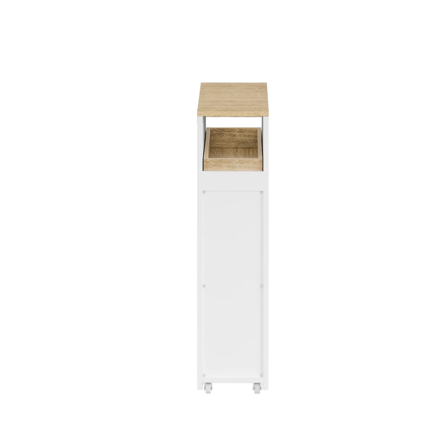 Armario Auxiliar para Baño de 20 cm con 3 Cajones y Ruedas