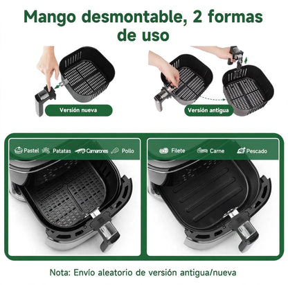 Freidora Electrica Digital 7L Añade el Bateria de Cocina con el cupón "PRIMERACOMPRA" y obtén 70 € de descuento.