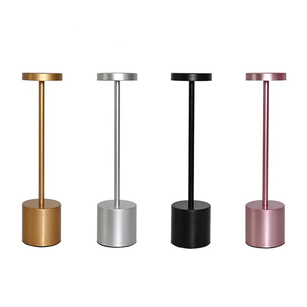 Lámpara de Mesa LED Táctil Recargable USB | Luz Nocturna Portátil