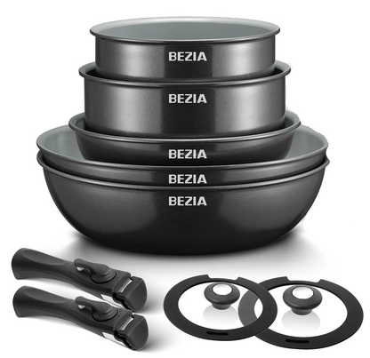 Batería de Cocina de Cerámica 13 Piezas Añade el Freidora de Aire con el cupón "PRIMERACOMPRA" y obtén 70 € de descuento.
