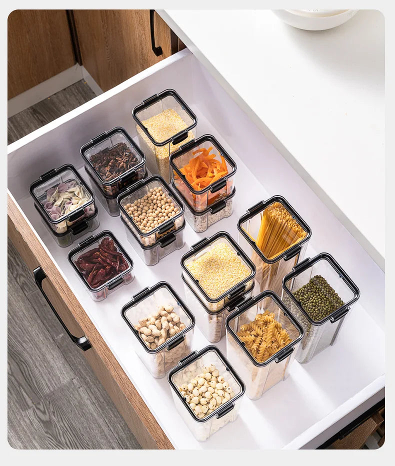Juego de Botes Herméticos para Cocina y Despensa