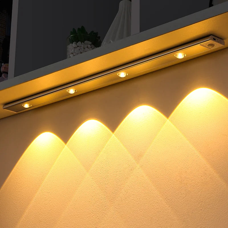 Lámpara LED Inalámbrica con Sensor de Movimiento USB