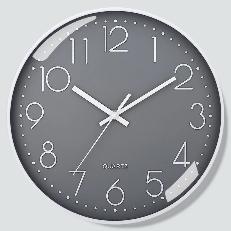 Reloj de Pared Digital Minimalista con Diseño Cúbico