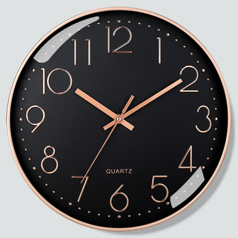 Reloj de Pared Digital Minimalista con Diseño Cúbico