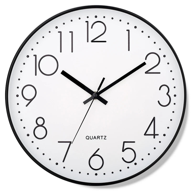 Reloj de Pared Digital Minimalista con Diseño Cúbico