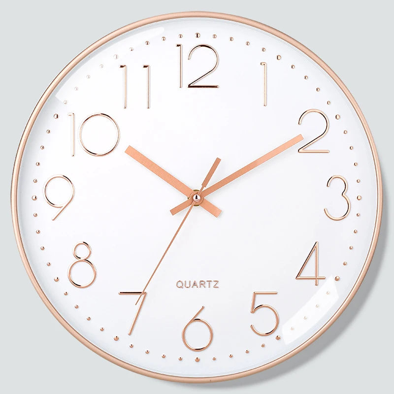 Reloj de Pared Digital Minimalista con Diseño Cúbico
