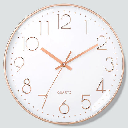 Reloj de Pared Digital Minimalista con Diseño Cúbico