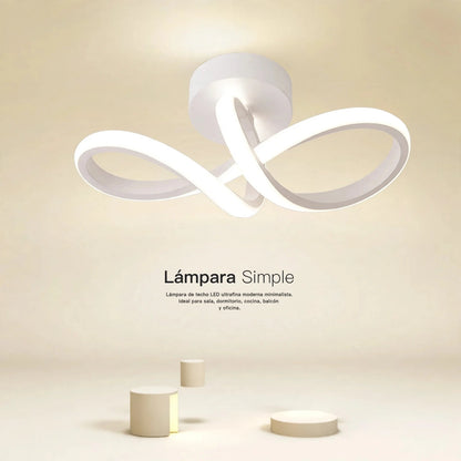 Lámpara de Techo LED Moderna Minimalista con 3 Tonos de Luz